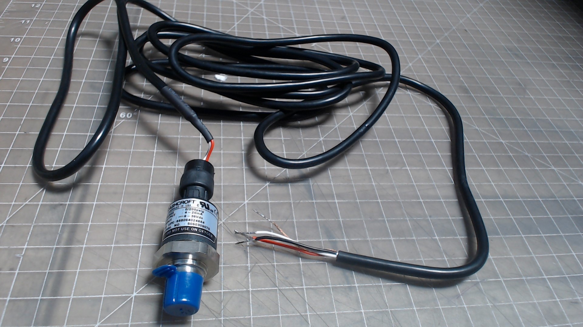 Sensor, Pressure, 200 PSI - Uncategorized
