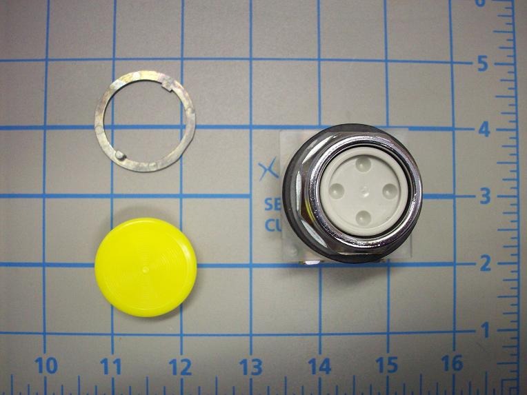Switch Push Button Yellow - Electrical