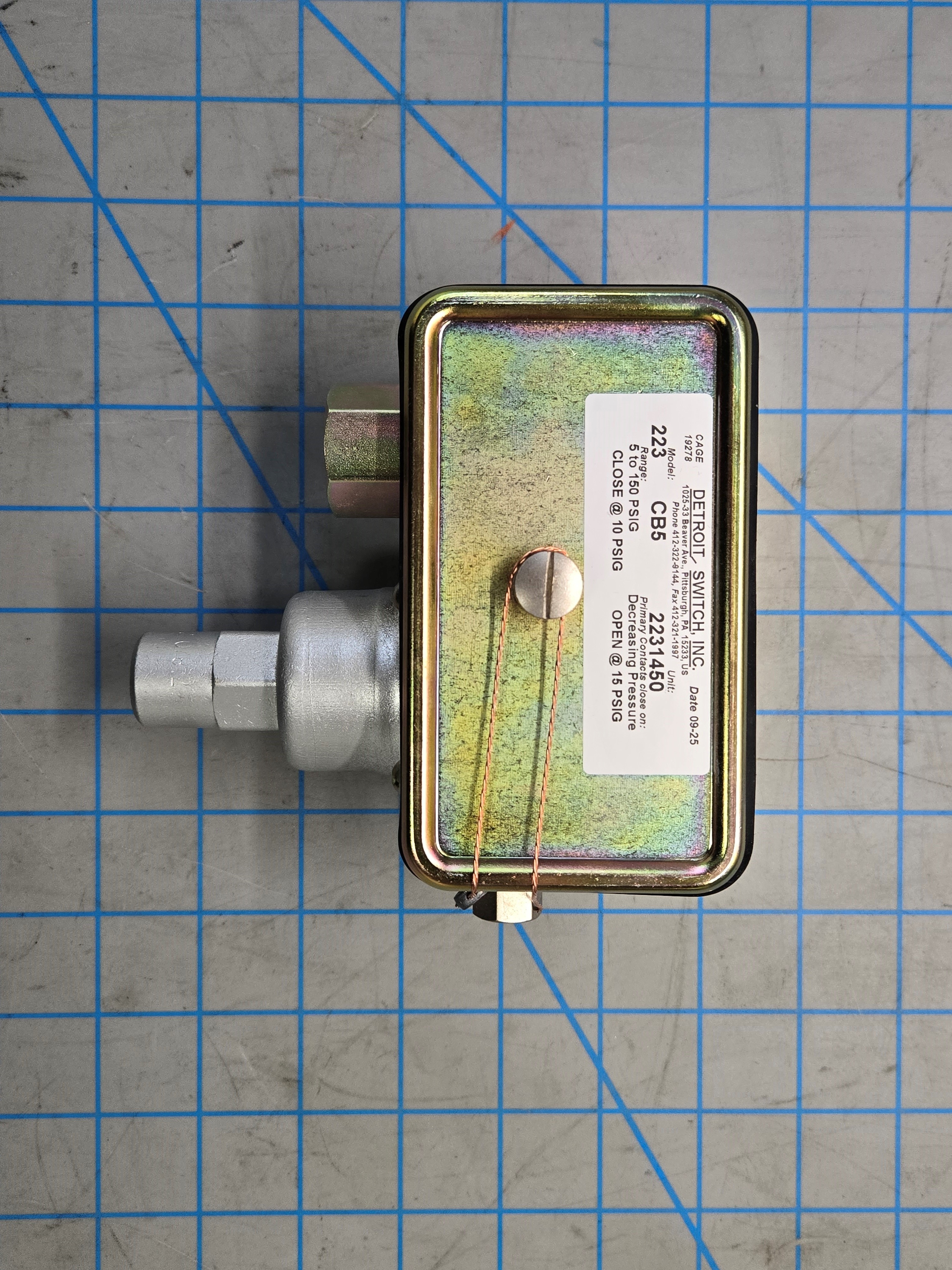 Switch Pressure - Electrical