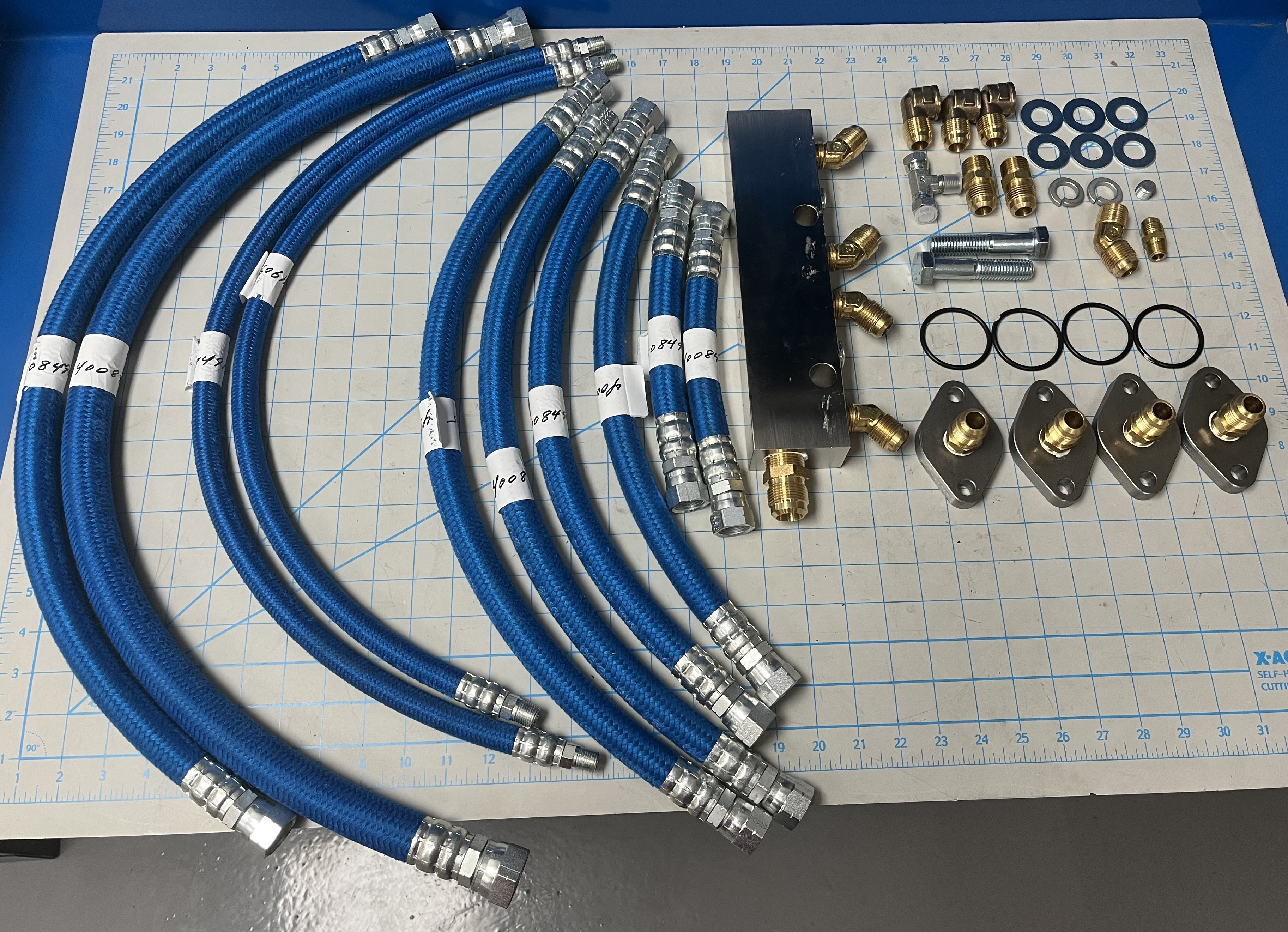 WBO Hose Upgrade Kit - Compressor