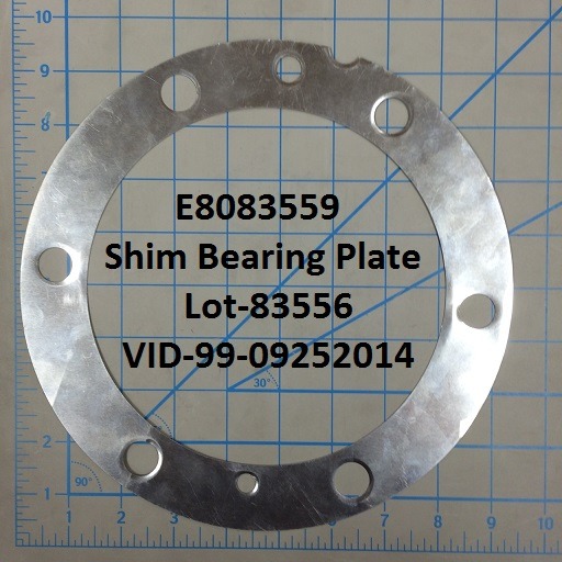 Shim, Bearing Plate - Carbody