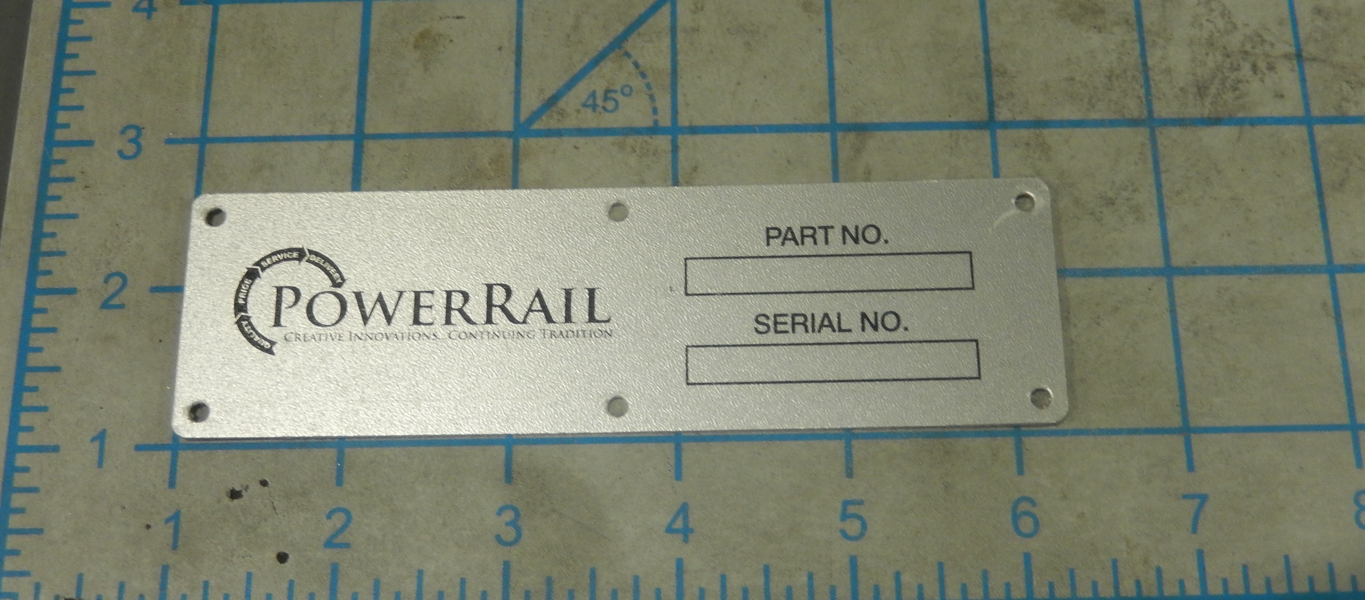 Plate, Name - Electrical