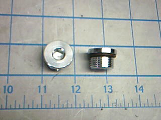 Plug With O Ring - Fastener