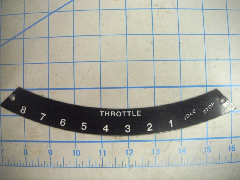 Indicator, Throttle - Electrical