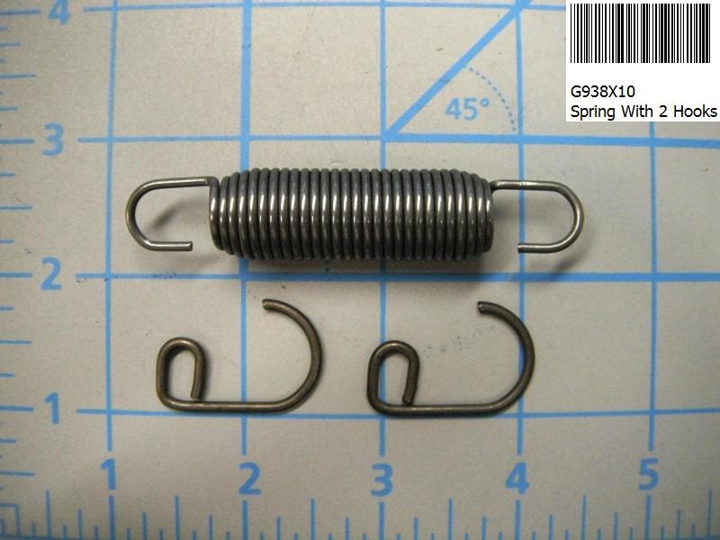 Spring With 2 Hooks - Carbody