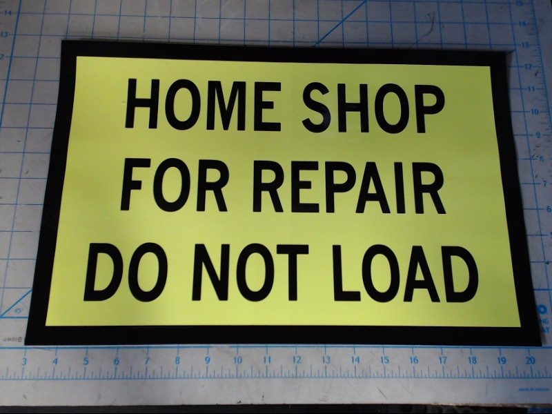 Do not use   See PRD16186670 - Signs & Decals