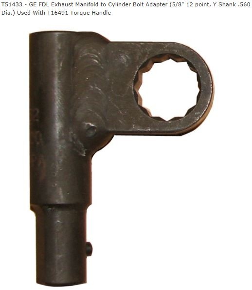 Adapter Exhaust Manifold - Engine EMD